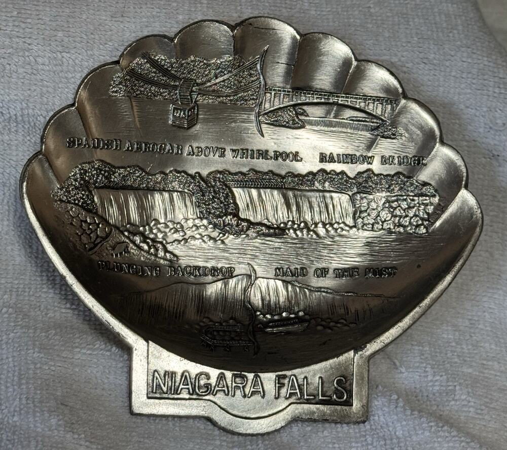 Vintage Niagara Falls Souvenir Tray  Ashtray Made in Japan